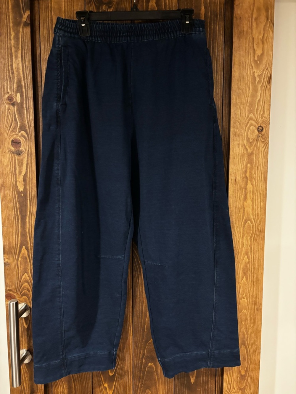 Next USA Denim Jersey Barrel Leg Stretch Jersey Pant Size 10P Large